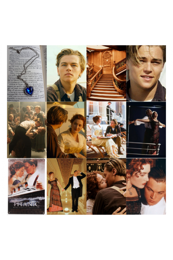 Titanic-Leonardo DiCaprio-Kate Winslet ürün görseli