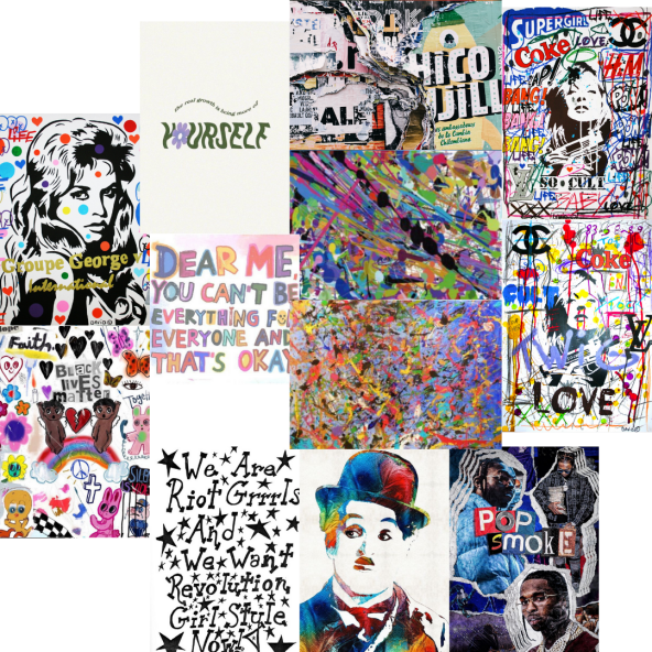 Colorful Soft Poster Duvar Kağıdı Seti ürün görseli