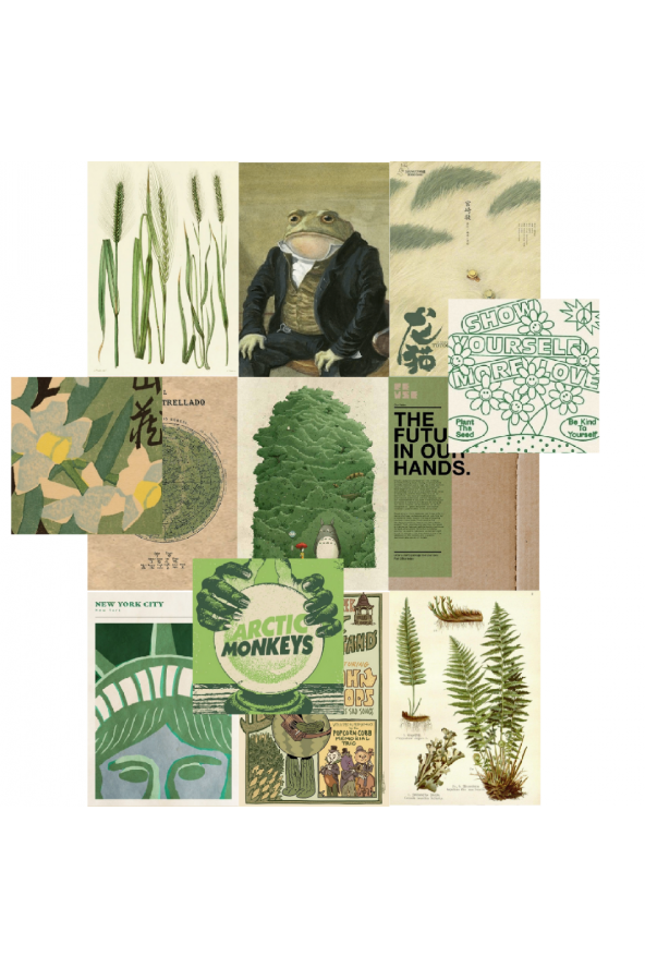 FAIRYCORE POSTER DUVAR KAĞIDI SETİ ürün görseli