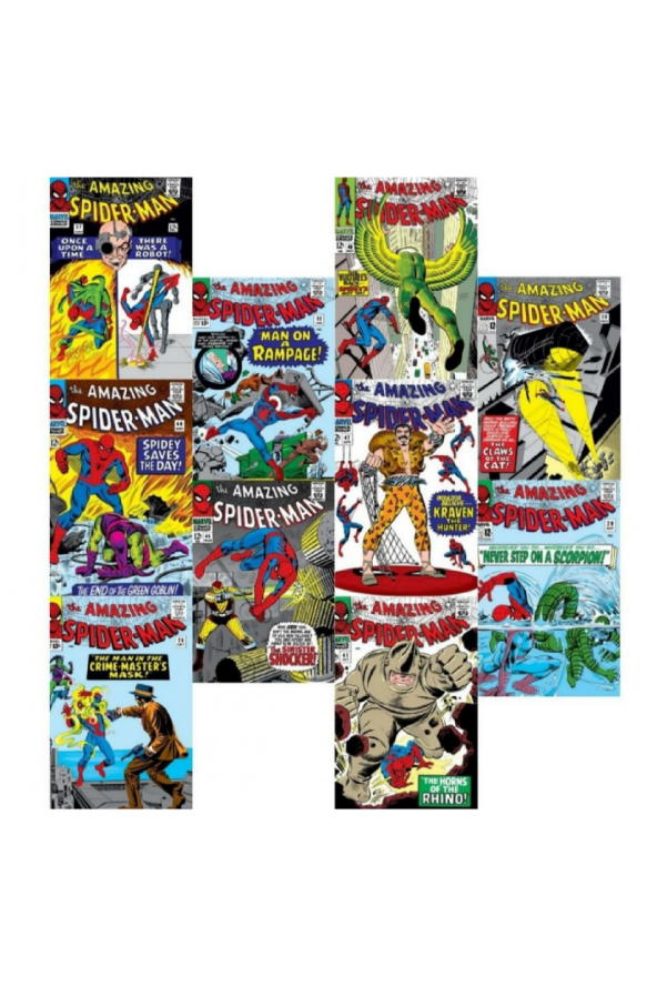 SPIDERMAN MARVEL ÖRÜMCEK ADAM POSTER DUVAR KAĞIDI SETİ ürün görseli