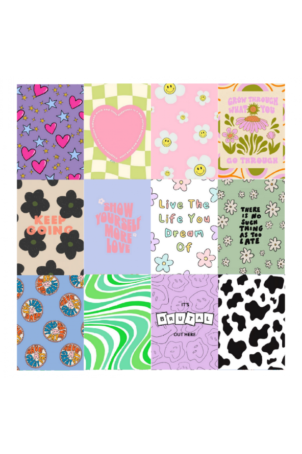 POSTER DUVAR KAĞIDI SETİ ürün görseli