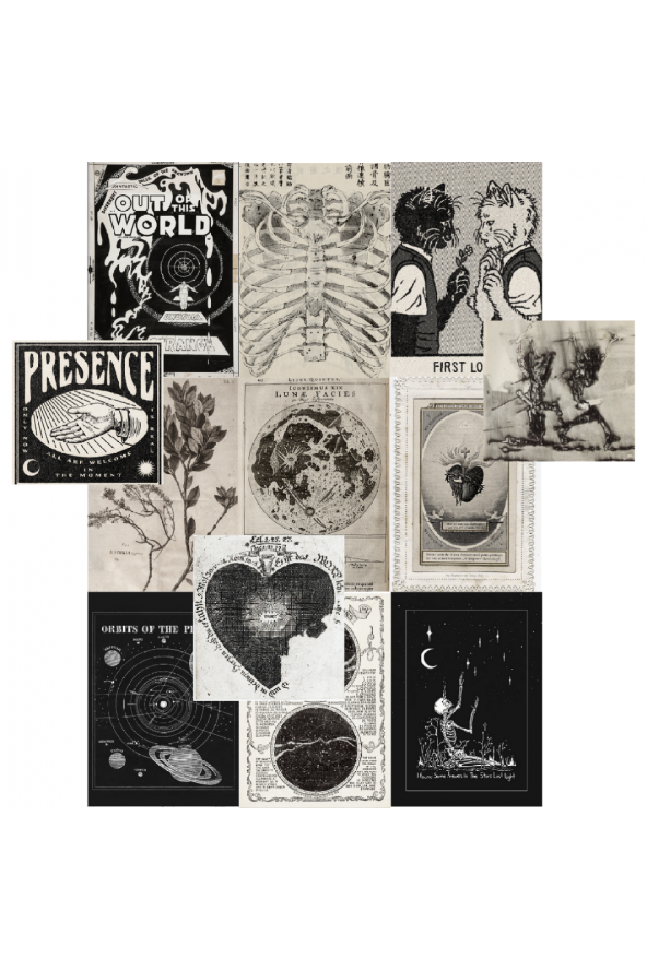 FAIRYGRUNGE GOTHIC POSTER DUVAR KAĞIDI SETİ ürün görseli