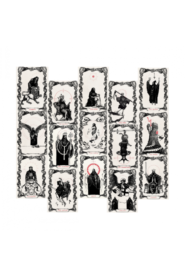 GOTHIC TAROT POSTER DUVAR KAĞIDI SETİ ürün görseli