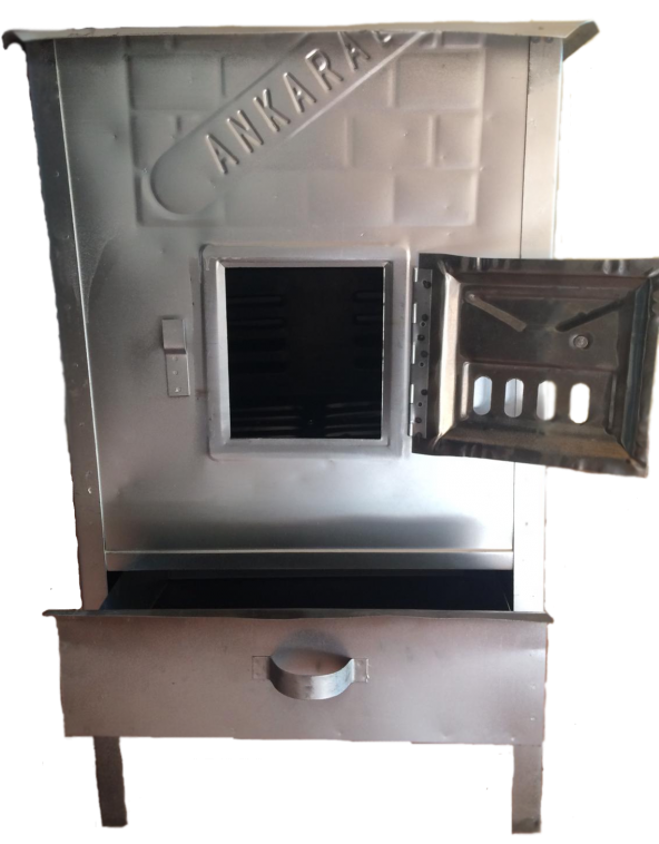 BEYAZ BAHÇE TİPİ SAC KUZİNE OTOMAT SOBA - 2