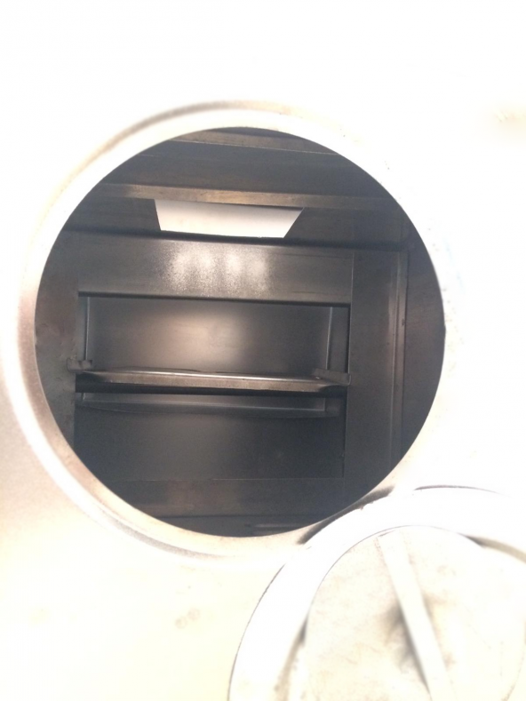 BEYAZ BAHÇE TİPİ SAC KUZİNE OTOMAT SOBA - 3