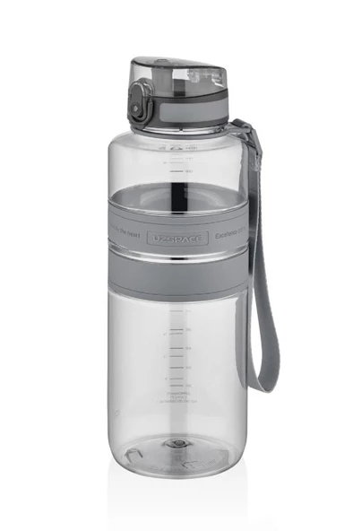 Uzspace 5032 1500ml Detox Tritan Matara Bark Grey ürün görseli 1