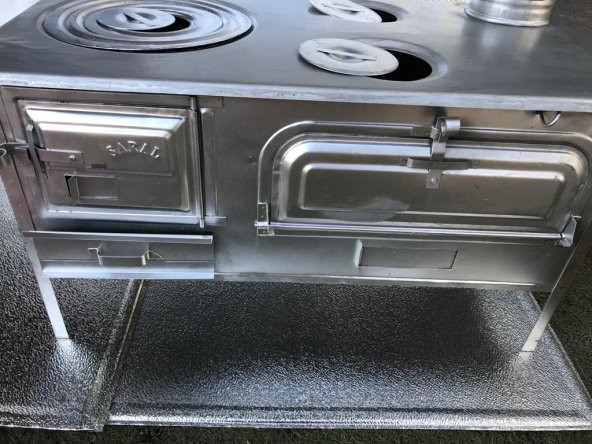 SARAL BEYAZ BAHÇE TİPİ SAC KUZİNE (SARAL)