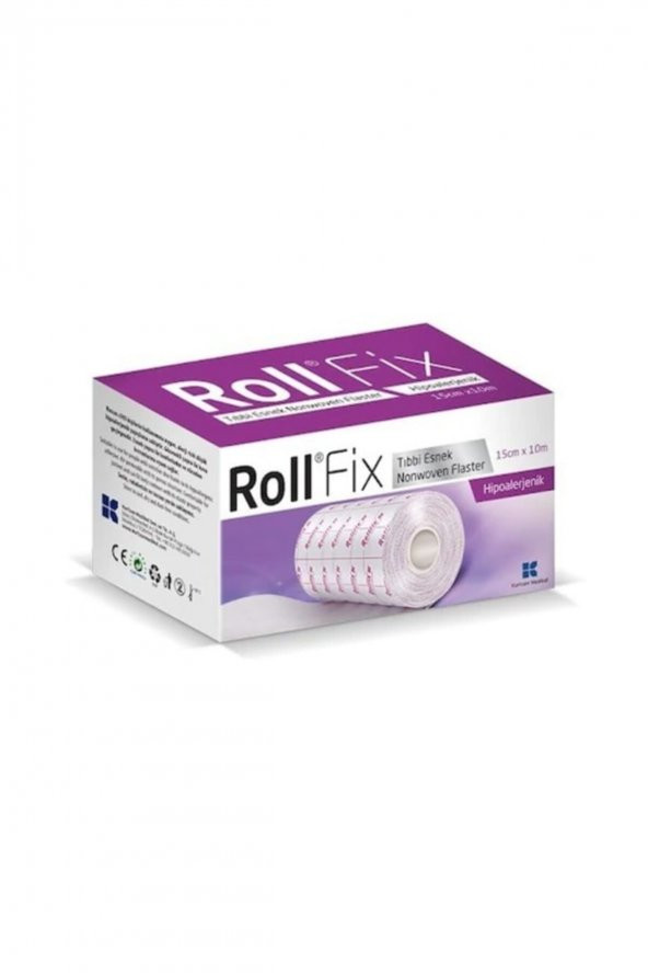 ROLL FIX TIBBİ ESNEK FLASTER 15 CMX10 M