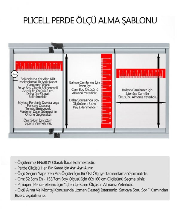 Katlanır Cam Balkon Perdesi - Plicell Plise Perde - Ofis Perdesi  Koyu Gri 80x180 cm - 4