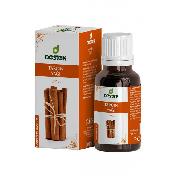 DESTEK TARÇIN YAĞI 20 ML