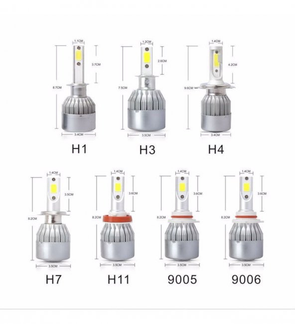 Peugeot 406 Kısa Far Led Xenon Şimşek Etkili - 4