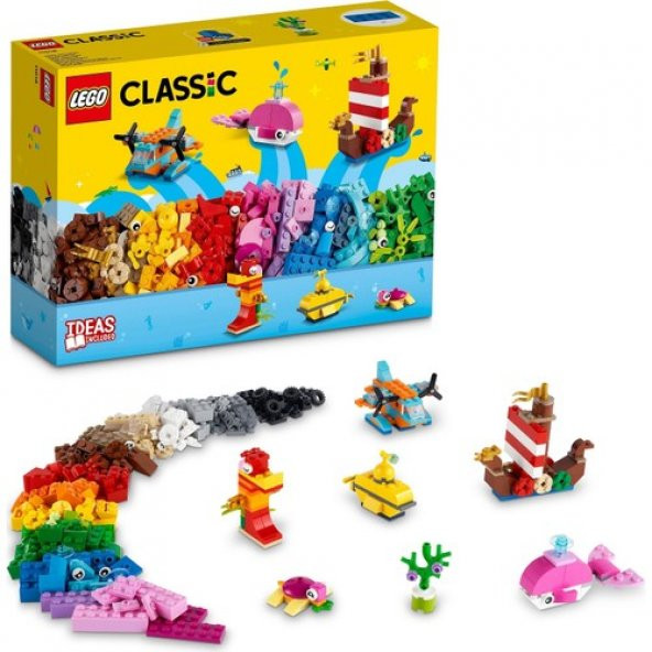 LEGO Classic Yaratıcı Okyanus Eğlencesi 11018 (333 Parça)
