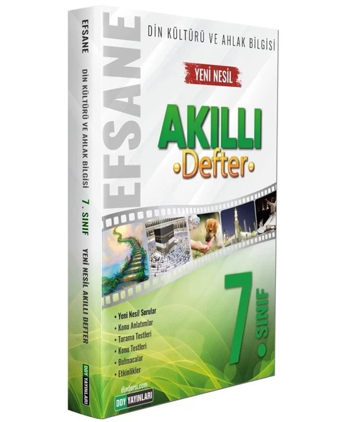 Din Kültürü ve Ahlak Bilgisi Efsane Akıllı Defter 7. Sınıf