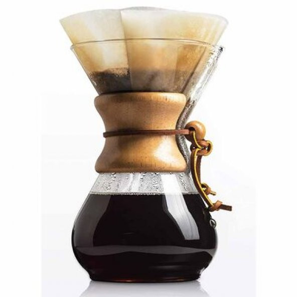 Chemex Kahve Demleme Ekipmanı - Epinox Dripper (Cam, 800 ML)