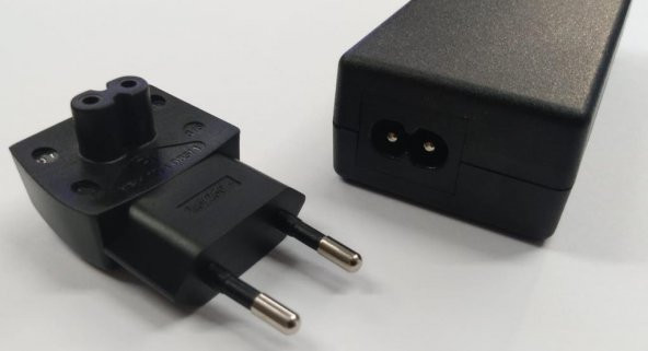 Cereyan Kablolu DC Adaptör to Priz Tipi Adaptör Çevirici - 2