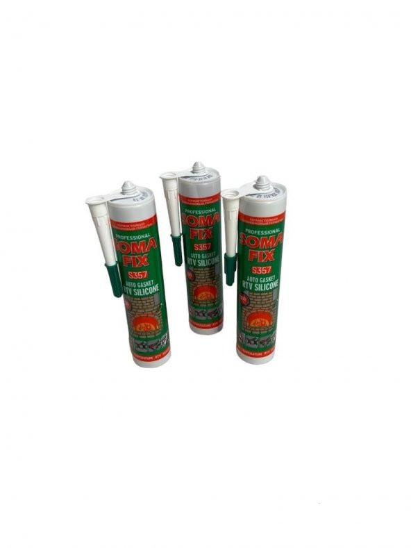 CAM ELYAF FİTİL 22 MM (1 METRE) + SOMA FİX S357 ISI SİLİKONU 310 ml - 4