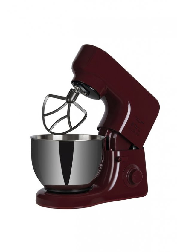 Vestel Tarçın 1000 W 5 lt Stand Mikser Bordo - 5