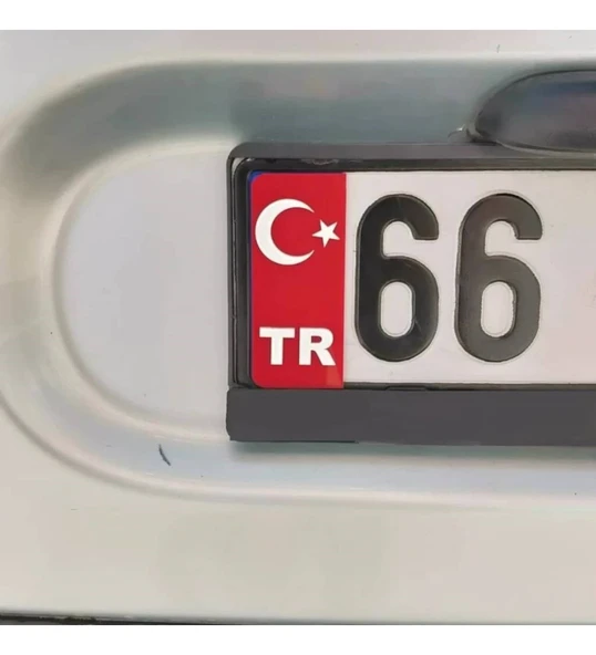 Balp TR yazılı plakalık 2li - 2