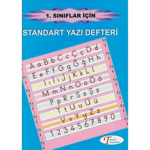 Tanışır Yayınları 1.Sınıf Standart Yazı Defteri (Büyük Boy)