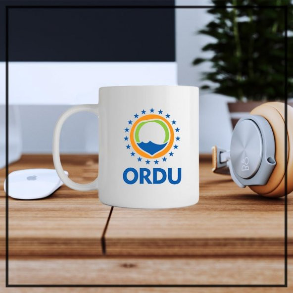 Ordu Tasarımlı Kupa Bardak Kişiye Özel Hediye