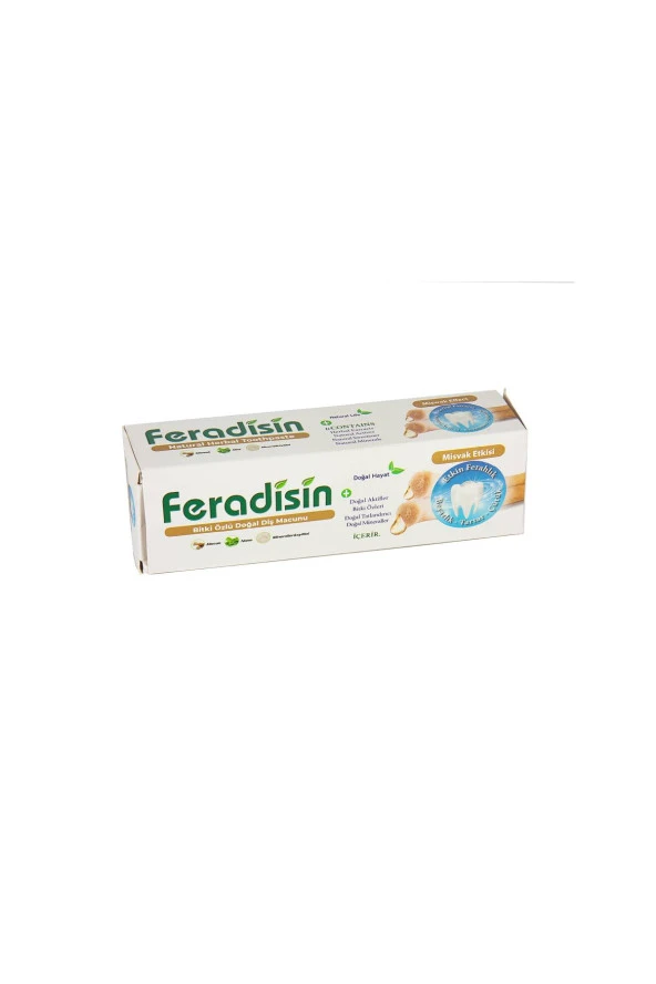 Feradisin Bitki Özlü Doğal Diş Macunu - Misvak Etkisi - 2