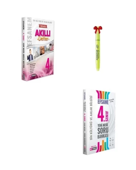 4.Sınıf Din Kültürü Akıllı Defter ve Soru Bankası