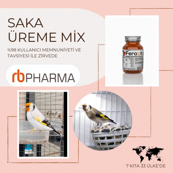 FEROXİT 100 Gr Saka Kızıştırıcı ve Üreme Arttırıcı Mix