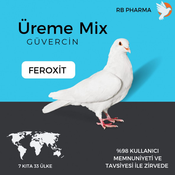 FEROXİT 100 Gr Güvercin Kızıştırıcı ve Üreme Arttırcı  Mucize Mix