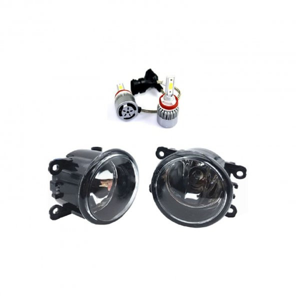Peugeot 207 2007 Model Sari Ampül Sis Farı 2 Li Set Takım