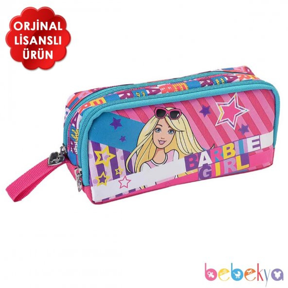 Hakan Çanta Kalem Çantası Barbie Orjinal Lisanslı Kalem Kutusu