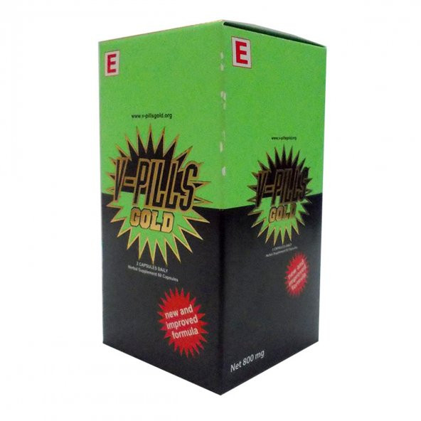 V-Pills Gold Bitkisel 60 Kapsül - 3