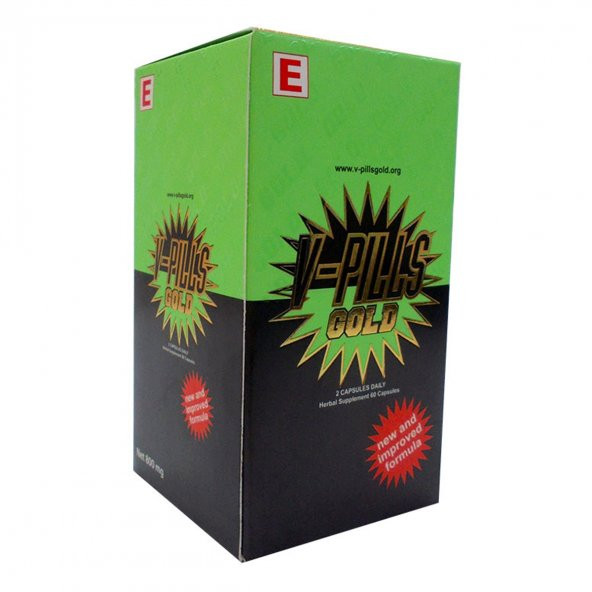 V-Pills Gold Bitkisel 60 Kapsül - 4