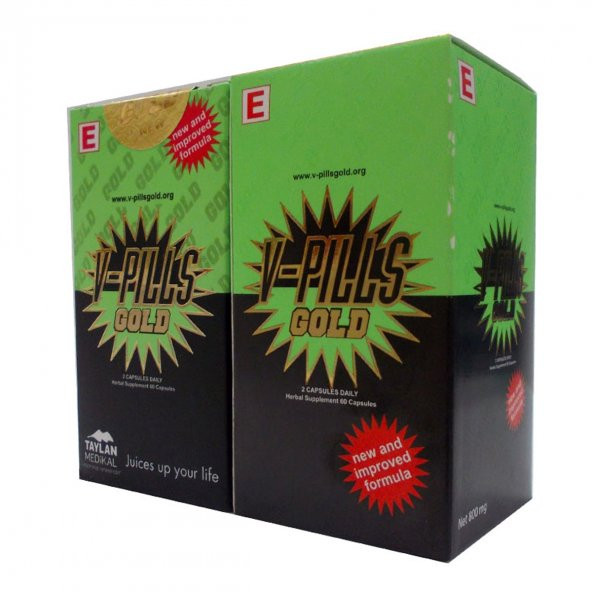 VPills Gold Bitkisel 60 Kapsül X 2Kutu - 6