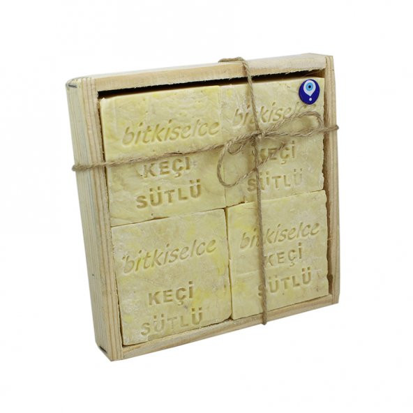 Bitkiselce El Yapımı Keçi Sütü Sabunu 450 gr.4 Adet