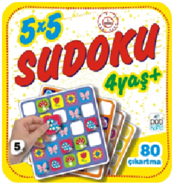 5 x 5 Sudoku – 5 (4 Yaş +)