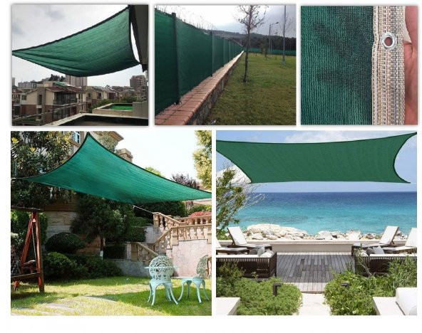 95 Gölgelik File 1m x 50m Bahçe Çit Örtüsü Meyve Ağacı Örtüsü - Resim 2