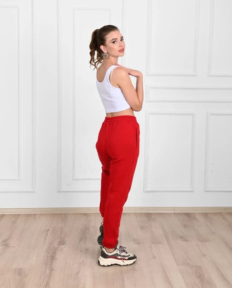 Kadın Üç İplik Jogger Eşofman Altı 6123-23 - 8