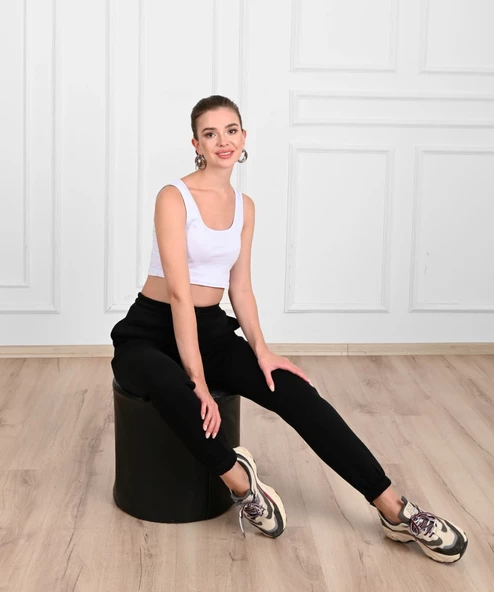 Kadın Üç İplik Jogger Eşofman Altı 6123-23 - 2