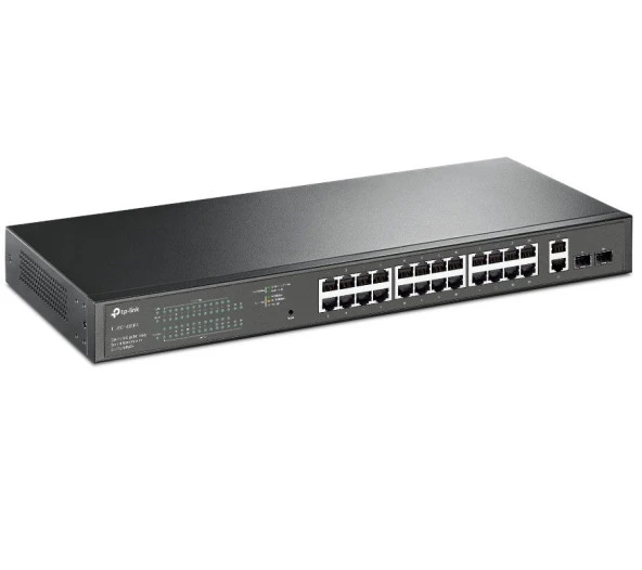 Tp-link TL-SG1428PE 24 Port 2X 1GB SFP Uplink Masaüstü Ethernet Poe Switch