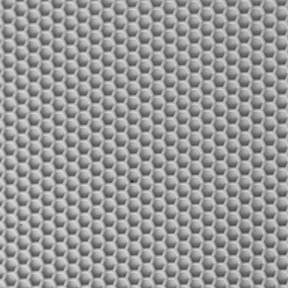 Petek Desenli Paspas 120cm x 3MT Islak Zemin Paspası GRİ