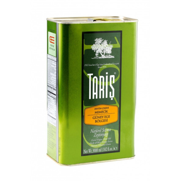 Tariş Güney Ege Natürel Sızma Zeytinyağı 3000 ml