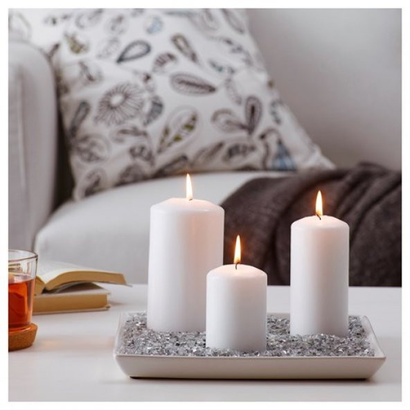 Dekoratif Kırma Cam Beyaz MeridyenDukkan 0.70 kg Dekoratif Aksesuar - Resim 2