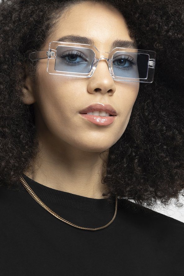 POLO55 Kemik Çerçeve Muse Model Kadın Güneş Gözlüğü PL21kg083r007 - Resim 2