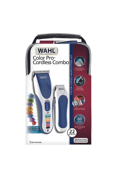 9649 Colorpro Combo Kablolu/Kablosuz Saç Kesme Makinesi + Mini Düzeltici 09649-916 - 3