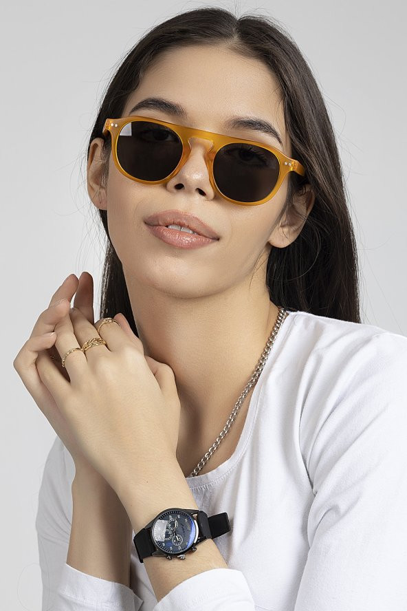 POLO55 Unisex Güneş Gözlüğü PL22KG516R011 - Resim 2