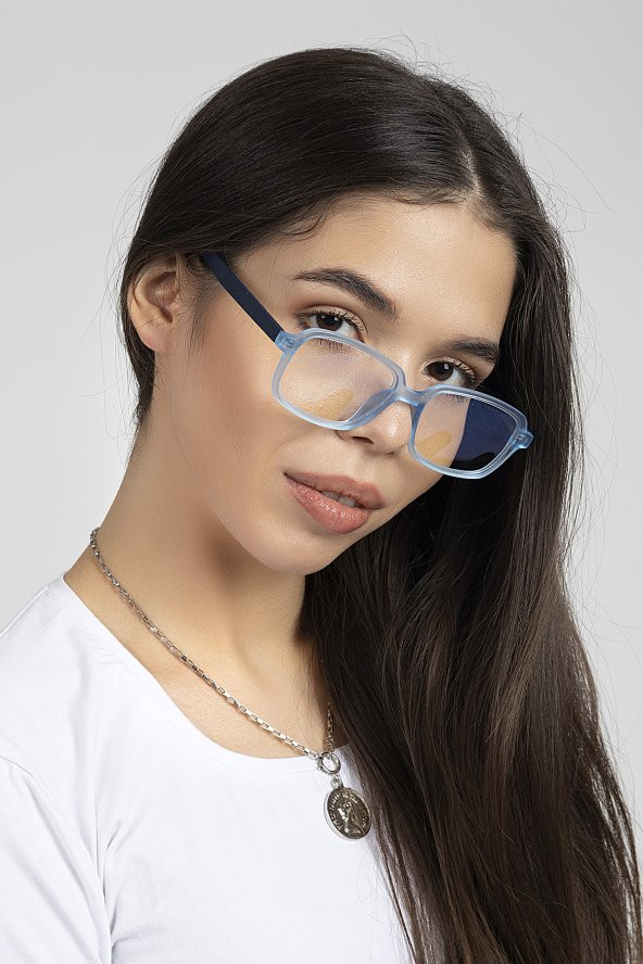 POLO55 Unisex B-block Mavi Işık Korumalı Gözlük PL21BB003R003 ürün görseli