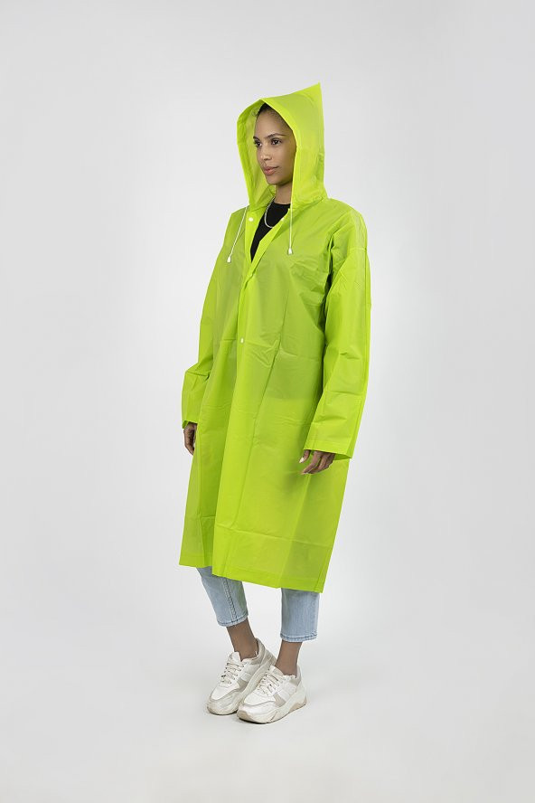 POLO55  Kapüşonlu Çıtçıtlı Yağmurluk ve Rüzgarlık - 1