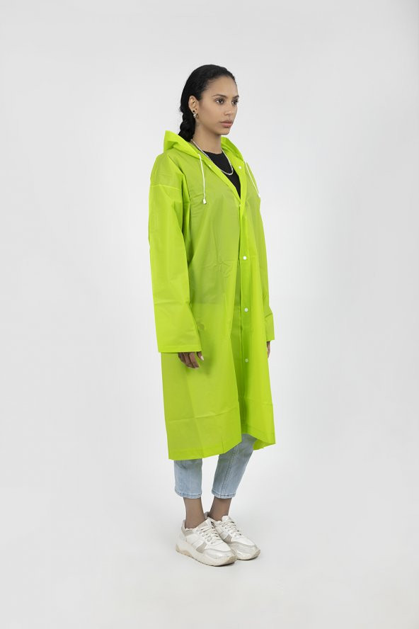 POLO55  Kapüşonlu Çıtçıtlı Yağmurluk ve Rüzgarlık - 3
