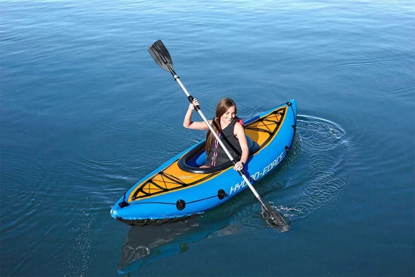 Bestway 65115, Hydro-Force Şişme Kano, Tek Kişilik Kürekli SET- 275x 81x45 cm - 6