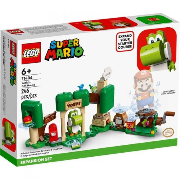 LEGO Super Mario 71406 Yoshis Gift House